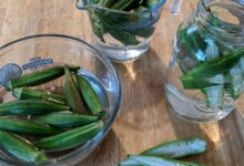 okra water
