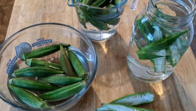 okra water